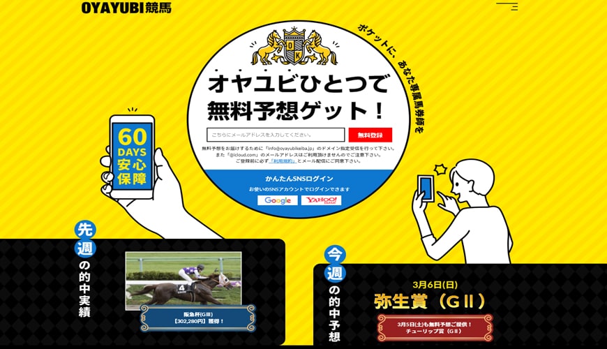 【検証中】OYAYUBI競馬