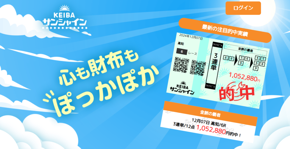 【閉鎖】競馬サンシャイン